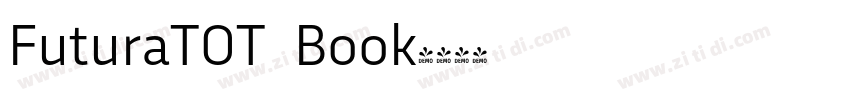 FuturaTOT  Book字体转换